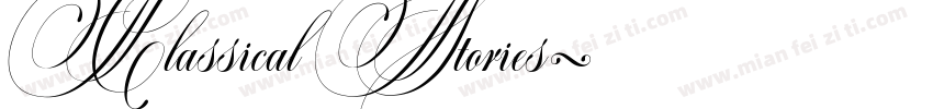 Classical Stories字体转换